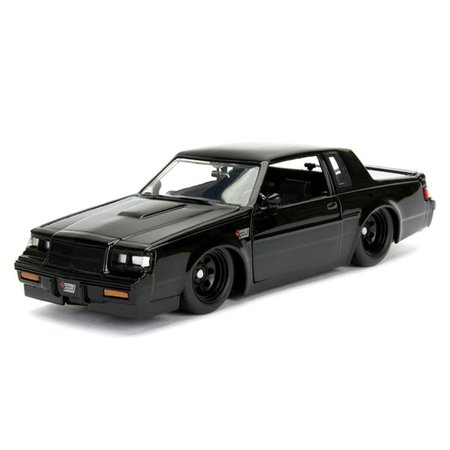 ENDGAME 1 by 24 Scale Doms Buick Grand National Diecast Model Car; Black EN1260922